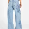 Eco Bellflower Floral Wide Leg Jeans