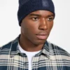 Eco Bicolor Ribbed Beanie