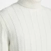 Eco Brandon Cable-Knit Turtleneck Sweater