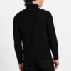 Eco Brandon Cable-Knit Turtleneck Sweater