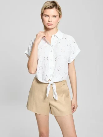 Eco Brigitte Eyelet Shirt