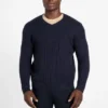 Eco Bryson Texture V-Neck Sweater