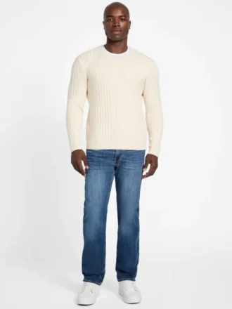 Eco Bryson Texture V-Neck Sweater