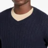 Eco Bryson Texture V-Neck Sweater