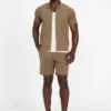 Eco Calvin Chevron-Knit Shirt