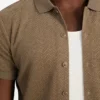 Eco Calvin Chevron-Knit Shirt