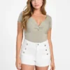 Eco Charlotte Knotted Top