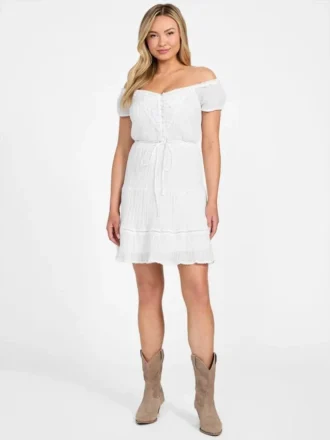 Eco Ciel Gauze Dress