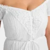 Eco Ciel Gauze Dress