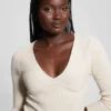 Eco Cirila Ribbed Sweater Top