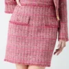 Eco Claudia Tweed Mini Skirt