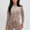 Eco Couture Full-Zip Sweatshirt