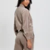 Eco Couture Full-Zip Sweatshirt