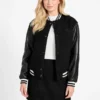 Eco Danielle Boucle Varsity Jacket