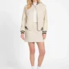 Eco Danielle Boucle Varsity Jacket