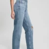 Eco Destroyed Mom Jeans