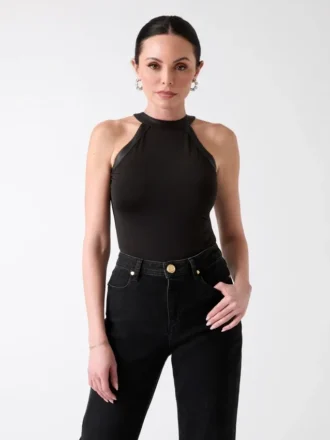 Eco Elena Halter Bodysuit