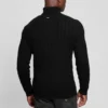 Eco Ezra Turtleneck Cable-Knit Sweater