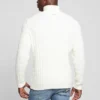 Eco Ezra Turtleneck Cable-Knit Sweater