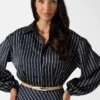 Eco Fatou Striped Maxi Dress