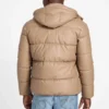 Eco Faux-Leather Puffer Jacket