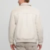 Eco Faux-Suede Trucker Jacket