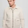 Eco Faux-Suede Trucker Jacket