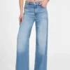 Eco Featherweight Braided Wide-Leg Jeans