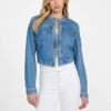 Eco Featherweight Juliana Braided Denim Jacket