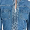 Eco Featherweight Juliana Braided Denim Jacket