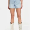 Eco Featherweight Relaxed Midi Denim Shorts