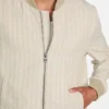 Eco Fletcher Striped Linen Flight Jacket