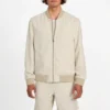 Eco Fletcher Striped Linen Flight Jacket