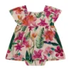 Eco Floral Bodysuit Dress (0-12M)