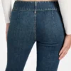 Eco Franki Belted Flare Jeans