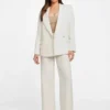 Eco Greta Linen-Blend Blazer