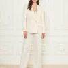 Eco Greta Linen-Blend Blazer