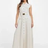 Eco Greta Linen-Blend Maxi Dress