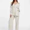 Eco Greta Linen-Blend Wrap Tunic