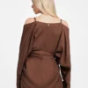 Eco Greta Linen-Blend Wrap Tunic