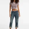 Eco Guess Originals Core Striped Baby Tee