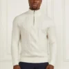 Eco Half-Zip Cable Knit Sweater