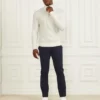 Eco Half-Zip Cable Knit Sweater