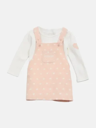 Eco Hearts Bodysuit and Corduroy Skirtall Set (0-24M)