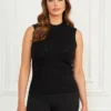 Eco Isa Mock Neck Sweater Top