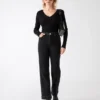 Eco Isa V-Neck Sweater Top