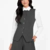 Eco Isabeau Buttoned Vest