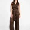 Eco Iva Belted Jumpsuit