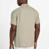 Eco Jacquard Foliage Pocket Shirt