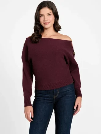 Eco Jamia Beaded Sleeve Sweater